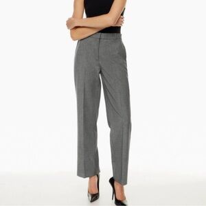 Aritzia Babaton agency pants gray size 4